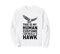 Este es mi Disfraz Humano, Soy Realmente un halcón Sudadera
