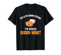 Este es mi disfraz humano, soy realmente un lindo nugget de pollo Camiseta