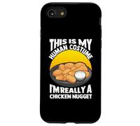 Este es mi disfraz humano, soy realmente un lindo nugget de pollo Carcasa para iPhone SE (2020) / 7 / 8