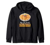 Este es mi disfraz humano, soy realmente un lindo nugget de pollo Sudadera con Capucha