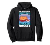 Este es mi disfraz humano, soy realmente un lindo nugget de pollo Sudadera con Capucha