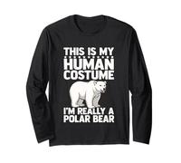 Este es mi Disfraz Humano, Soy Realmente un Oso Polar Manga Larga