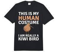 Este es mi Disfraz Humano, Soy Realmente un pájaro Kiwi Divertido Comfort Colors Adult Heavyweight T-Shirt