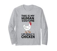 Este es mi Disfraz Humano, Soy Realmente un Pollo Manga Larga