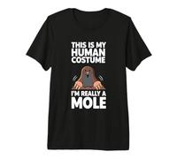 Este es mi Disfraz Humano, Soy Realmente un Topo Camiseta Premium