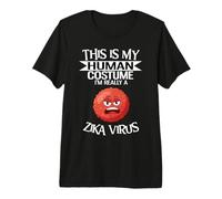 Este es mi Disfraz Humano, Soy Realmente un Virus del Zika Camiseta Premium