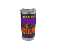 Este es mi disfraz humano, soy realmente una bruja Vaso térmico de acero inoxidable de doble pared