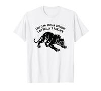 Este es mi Disfraz Humano, Soy Realmente una Pantera Camiseta