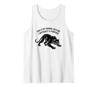 Este es mi Disfraz Humano, Soy Realmente una Pantera Camiseta sin Mangas