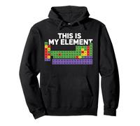 Este es mi Elemento Química Profesor de Ciencias Laboratorio Nerd Sudadera con Capucha