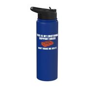 Este es mi ladrillo de apoyo emocional, no me hagas usarlo Stainless Steel Insulated Water Bottle