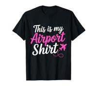 Este es mi Modo avión Aeropuerto Viajar Vacaciones Mujeres Camiseta