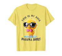 Este es mi Pato Pijama Divertido Pato Gafas de Sol Disfraz de Halloween Camiseta