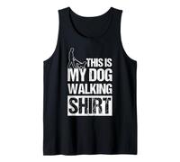 Este es mi perro caminando Camiseta sin Mangas