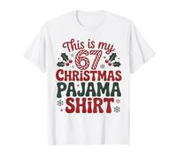 Este es mi Pijama de Navidad 67 Camiseta