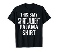 Este es mi Pijama de Noche Espiritual, Disfraz Divertido Perezoso Camiseta