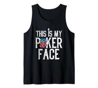 Este es mi Poker Cara Casino Amante Divertido Jugador Camiseta sin Mangas