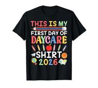 Este es mi Primer día de guardería 2026 Estudiantes de Regreso a Clases Camiseta