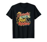 Este es mi Primer Rodeo Cowboy Rodeo Show Cowgirl Camiseta