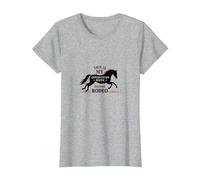 Este es mi Segundo Jinete experimentado en el Rodeo Camiseta, Mujer, Gris Jaspeado, XS