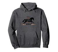 Este es mi Segundo Jinete experimentado en el Rodeo Sudadera con Capucha, Unisex para Adultos, Jaspeado Oscuro, L