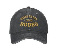 Este Es Mi Segundo Rodeo Unisex Snapback Cap Protección Solar Gorra Trucker Casual Gorra De Béisbol para Verano Senderismo Deporte