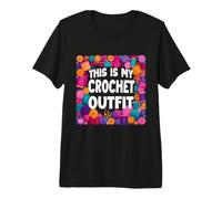 Este Es Mi Traje De Ganchillo Ganchillos De Ganchillo Camiseta Premium