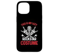 Este es mi Traje de Rockstar Perezoso | Guitarrista de Rock N Roll Carcasa para iPhone 15