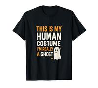 Este es mi traje humano. Fantasma Halloween Art Camiseta