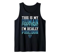 Este es mi Traje Humano Im Really Poseidon Camiseta sin Mangas
