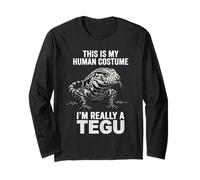 Este es mi Traje Humano Soy Realmente un tegu Manga Larga