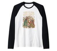 Este es Nuestro Divertido diseño navideño de Hombres sabios Camiseta Manga Raglan
