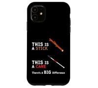Este es un bastón de Gran Diferencia Día de concienciación sobre el bastón Blanco Carcasa para iPhone 11