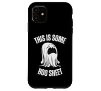 Este es un divertido fantasma de Halloween de Boo Sheet para hombre y mujer Carcasa para iPhone 11