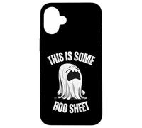 Este es un divertido fantasma de Halloween de Boo Sheet para hombre y mujer Carcasa para iPhone 16 Plus