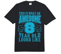 Este ES UN INCREÍBLE 8 AÑO DE Edad DE 8 AÑOS Regalo de Comfort Colors Adult Heavyweight T-Shirt