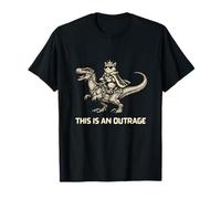Este es un indignación Divertido Dinosaurio Gen Z Raunchy Meme Cringe Camiseta