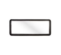 Este espejo de cuerpo entero presenta un diseño clásico y refinado, ideal para agregar elegancia y amplitud a cualquier espacio. el marco es de metal de color bronce envejecido, lo que hace único a es