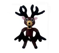 Este estuche de 5 peluches "99 noches en el bosque" pone en escena el villano ciervo del videojuego. Es un regalo de Navidad y Halloween ideal para los niños apasionados de los videojuegos.