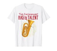 Este eufoniumista tiene un talento natural Eufoniumista Bombardino Camiseta