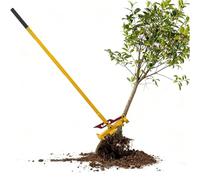 Este Extractor de raíces de árboles de Alta Resistencia es una Herramienta para Eliminar tocones de árboles pequeños y cercas, con un diseño Vertical para facilitar la extracción y el Levant