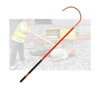 Este Gancho Aislado de Emergencia, Poste de Seguridad no Conductor para Operaciones de Rescate y Mantenimiento eléctrico.
