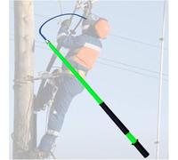 Este Gancho de Rescate Aislado para Trabajos eléctricos de Alto Voltaje, con Cuerpo no Conductor, es una Herramienta de Seguridad y Defensa para emergencias.