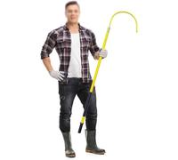 Este Gancho de Rescate Aislado para Trabajos eléctricos de Alto Voltaje, con Cuerpo no Conductor, es una Herramienta de Seguridad y Defensa para emergencias.