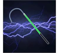 Este Gancho de Rescate Hot Stick de 220 Libras, Seguridad de Alto Voltaje, Palo de Rescate para reparación de vehículos, Equipo eléctrico, 3 m/9.8 pies