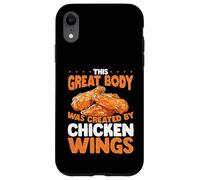 Este Gran Cuerpo fue Creado por alas de Pollo Carcasa para iPhone XR