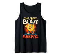 Este gran cuerpo fue creado por arepas Camiseta sin Mangas