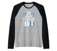Este guatemalteco Acaba de Cumplir 30 años Camiseta Manga Raglan