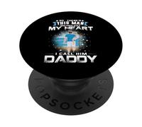 Este Hombre Que me robó el corazón lo llamo papá PopSockets PopGrip Adhesivo