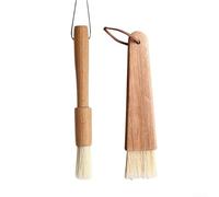 Este juego de 2 cepillos de aceite de madera de haya es esencial para cualquier cocinero casero que busque elevar sus platos